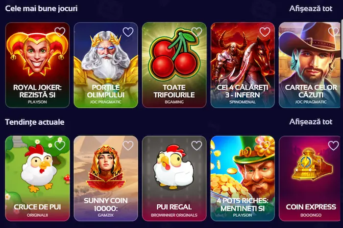 BroWinner Casino Jocuri